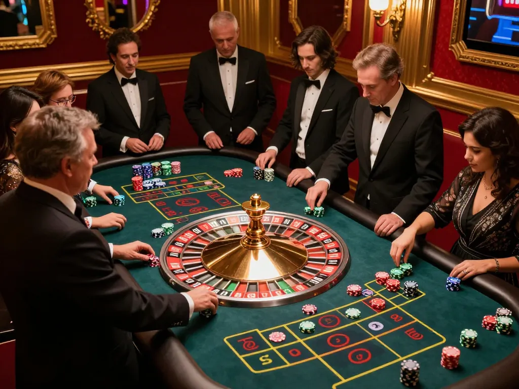 Play the exciting roulette game at https://rr88co.net/ with passionate players and vibrant casino ambiance.