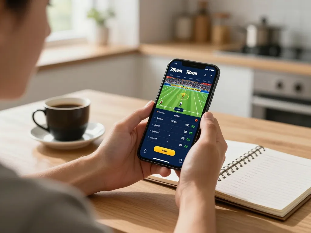 Bet on your favorite sports with 78win app during a cozy gaming session.
