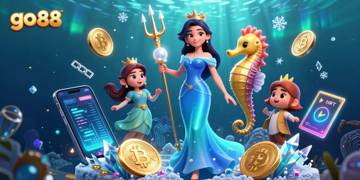 Experience go 88's vibrant underwater casino realm with captivating characters and dazzling treasures.