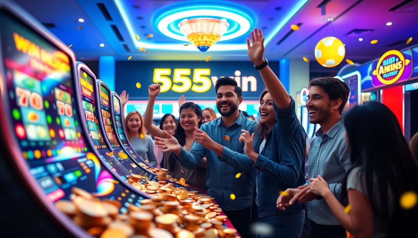 Experience the thrill of winning with 555win in a vibrant online gaming scene.