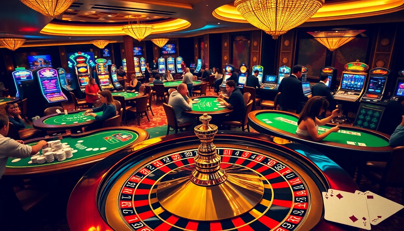 Experience the thrill at https://32wincasino.com/ with vibrant casino games, poker chips, and a roulette wheel.
