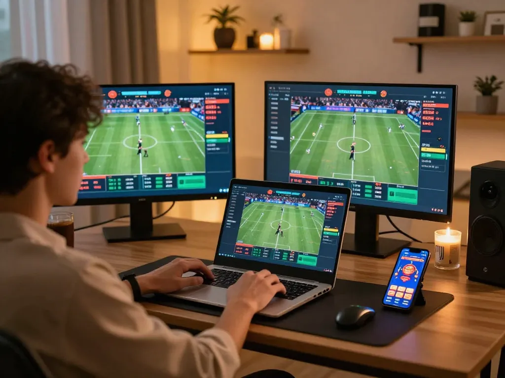 Engaging online sports betting experience shown on https://789win2.us.com/ with live odds and game events.