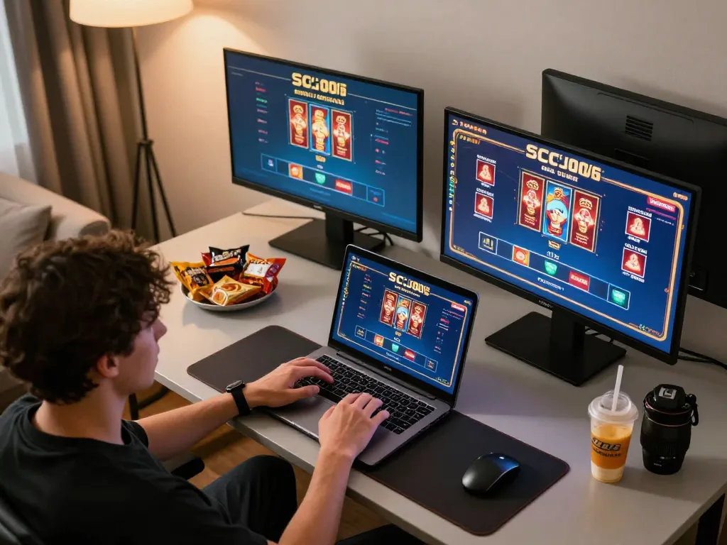 Engaging in exciting online gaming at SC88 with dynamic poker gameplay displayed on screens