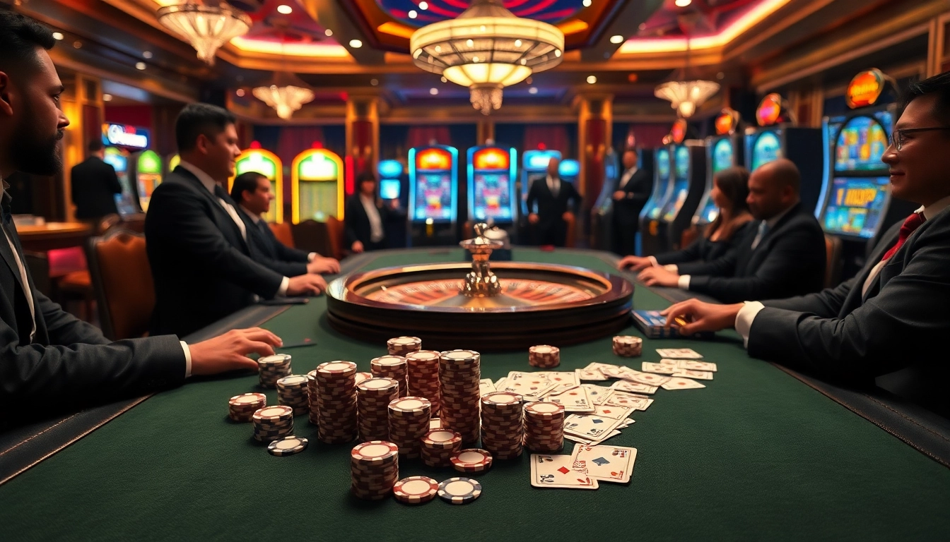Engage in high-stakes action at https://xoilac.review/ with vibrant cards and poker chips.