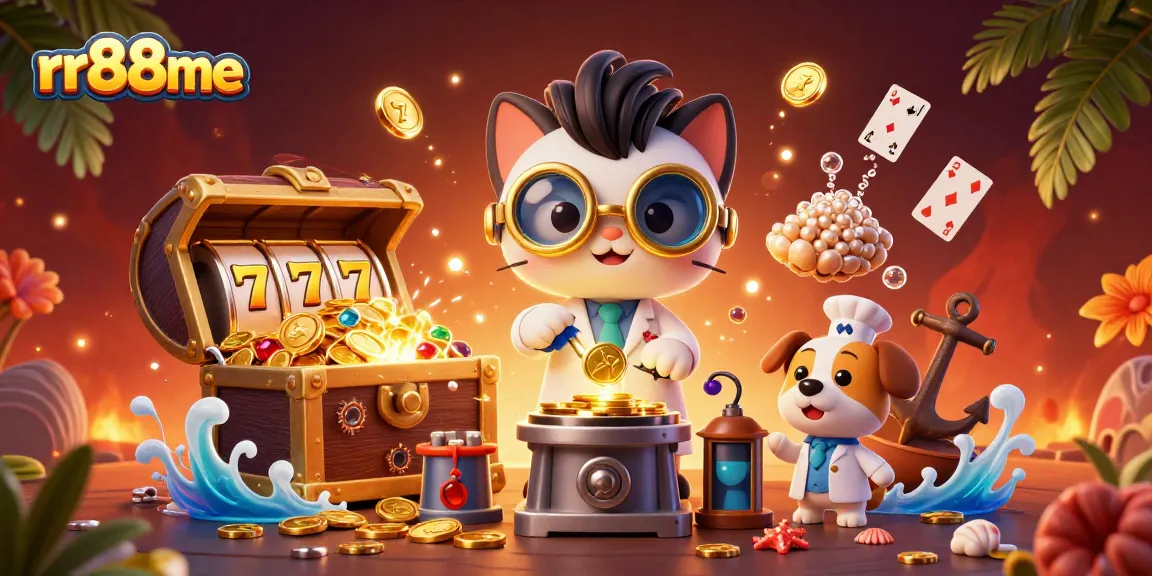 Experience thrilling winnings at rr88me with colorful slot machines and vibrant casino elements!