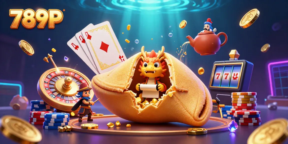 Experience the dynamic world of 789P with golden treasures and thrilling casino elements in stunning 3D.