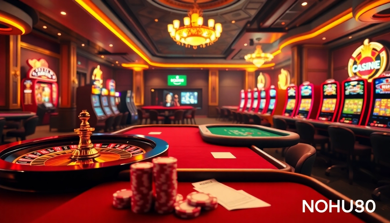 Experience excitement at NOHU90 online casino with engaging games and vibrant visuals.