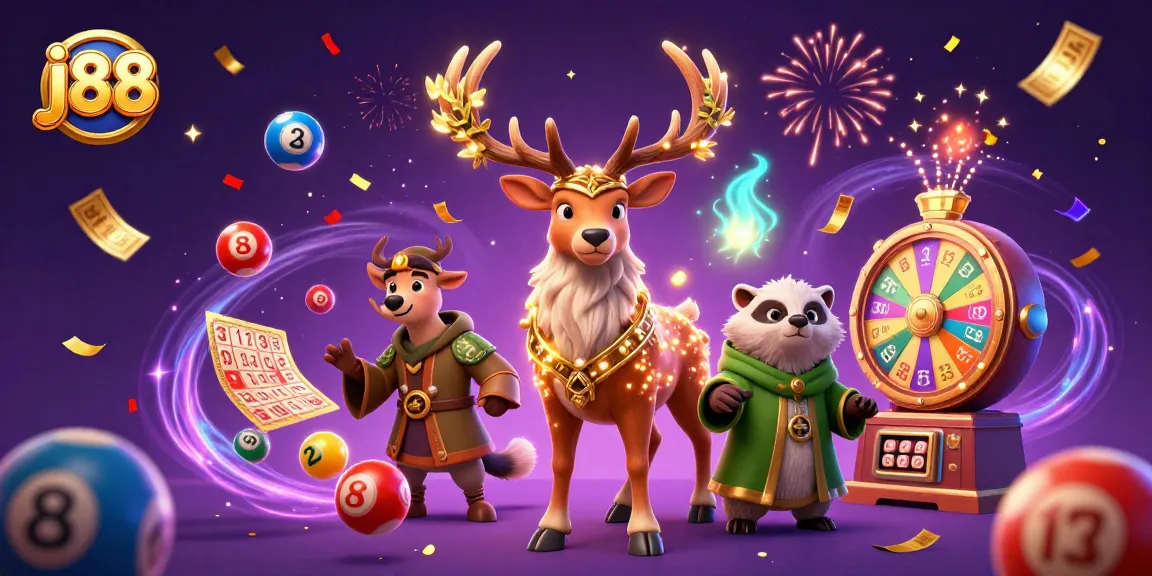 Engage in exciting gameplay with j88 while enjoying vibrant lottery elements and magical characters.