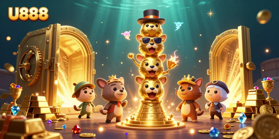 Spin the reels at U888's vibrant casino with dazzling treasures and dynamic game elements.