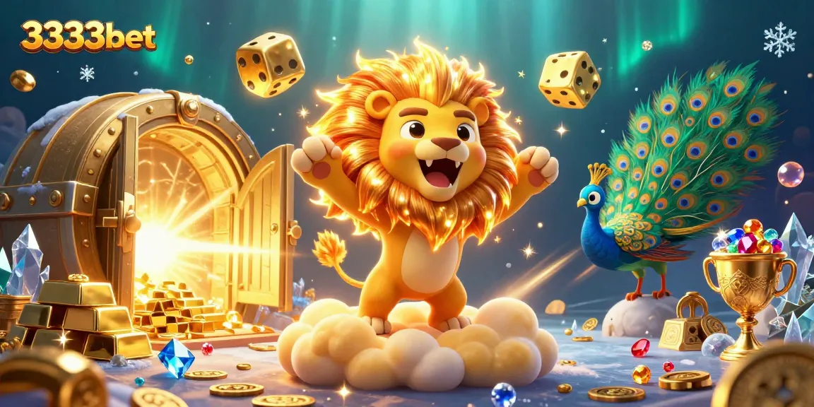 Experience excitement with 3333bet as golden treasures and characters light up your gambling journey.