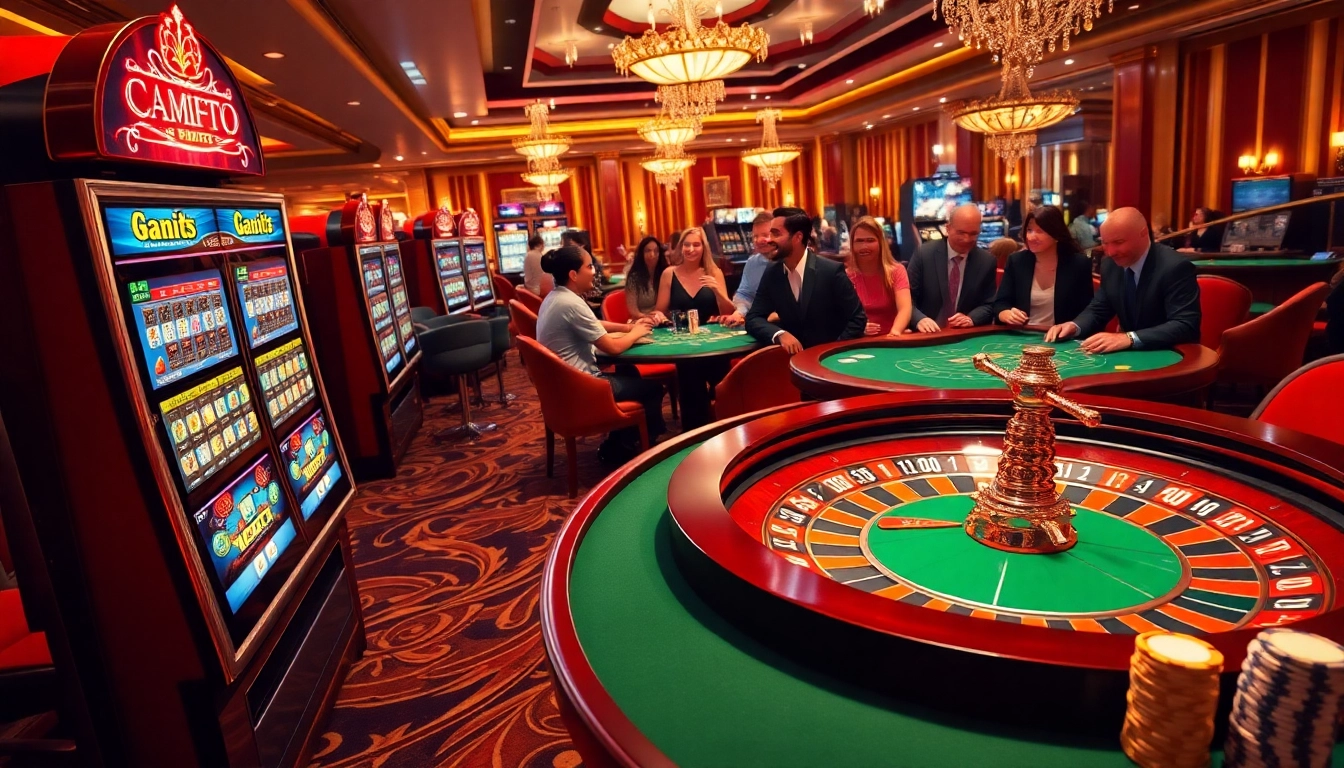 Experience the excitement of gambling at https://fabet.free/ with a vibrant casino scene showcasing thrilling games.