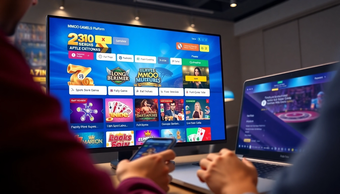 Explore the MMOO online gaming platform showcasing exciting betting options and promotions.