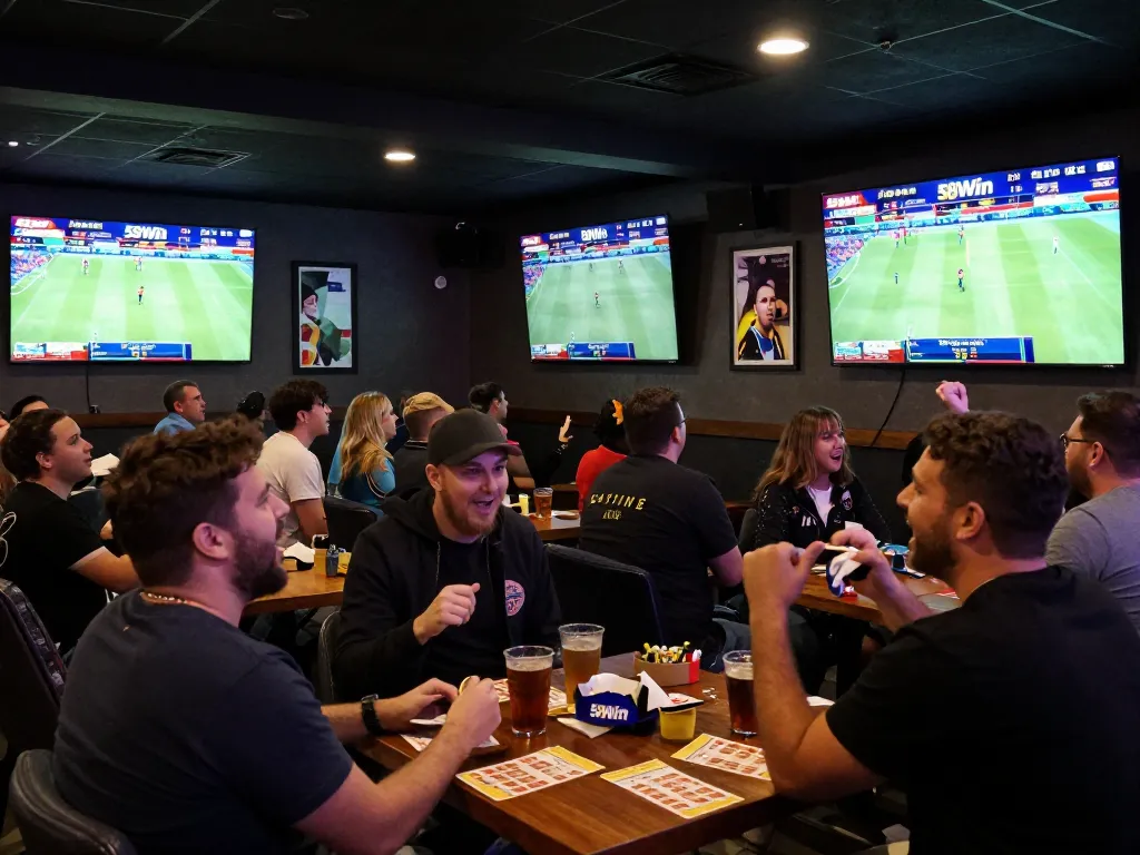 Experience the thrill of betting with 58Win at a lively sports bar filled with excitement