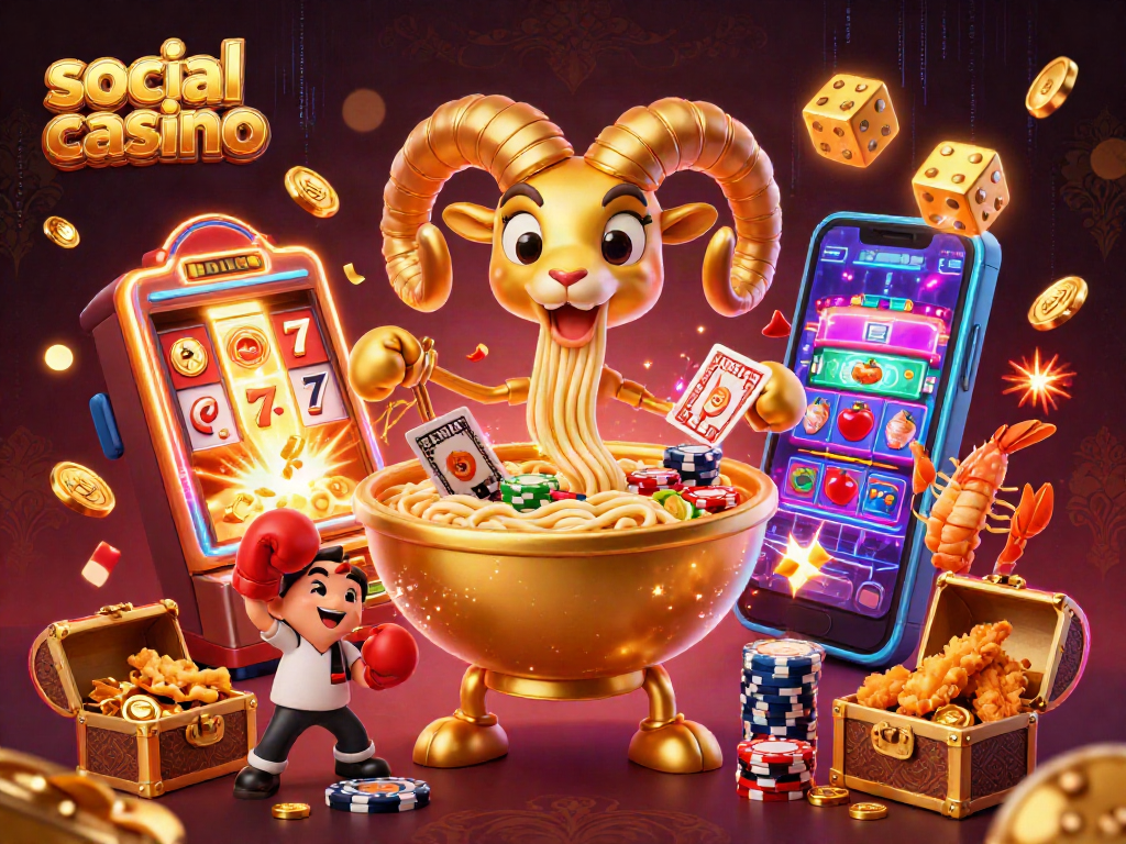 Engage with the social casino world through vibrant characters and dynamic gameplay elements.
