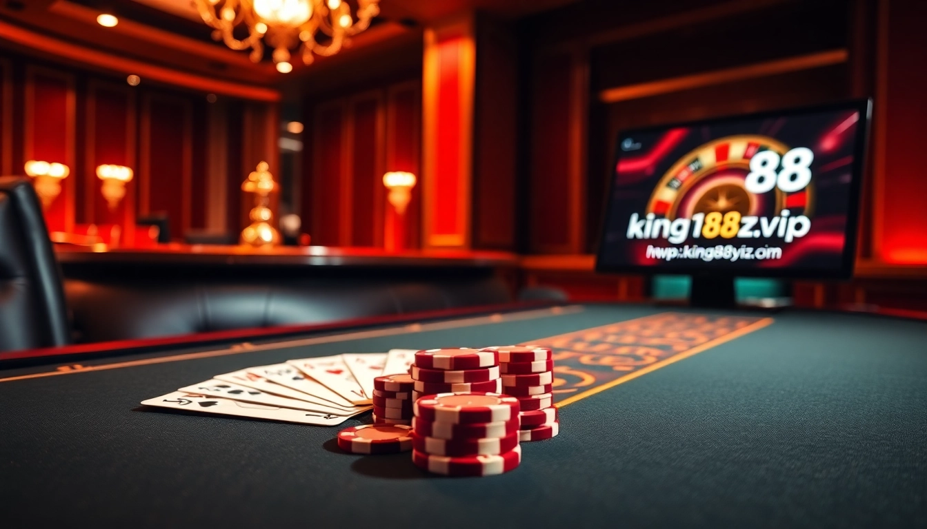 Experience the excitement of online betting at https://king88hz.vip/ with royal casino tables and vibrant action.