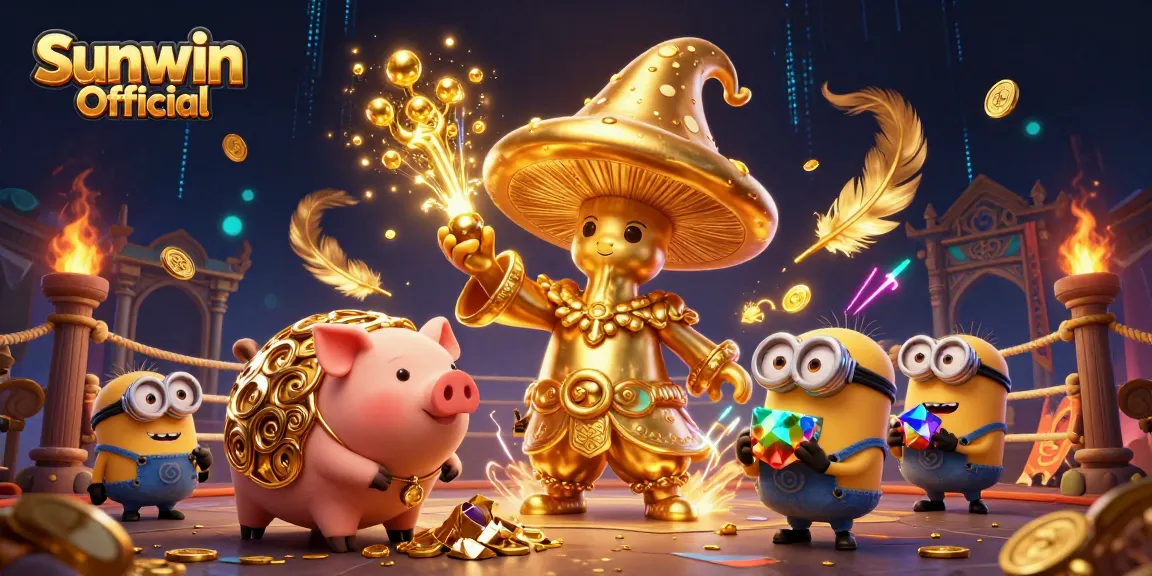 Experience magic with Sunwin Official's golden journey featuring thrilling treasures and colorful adventures.