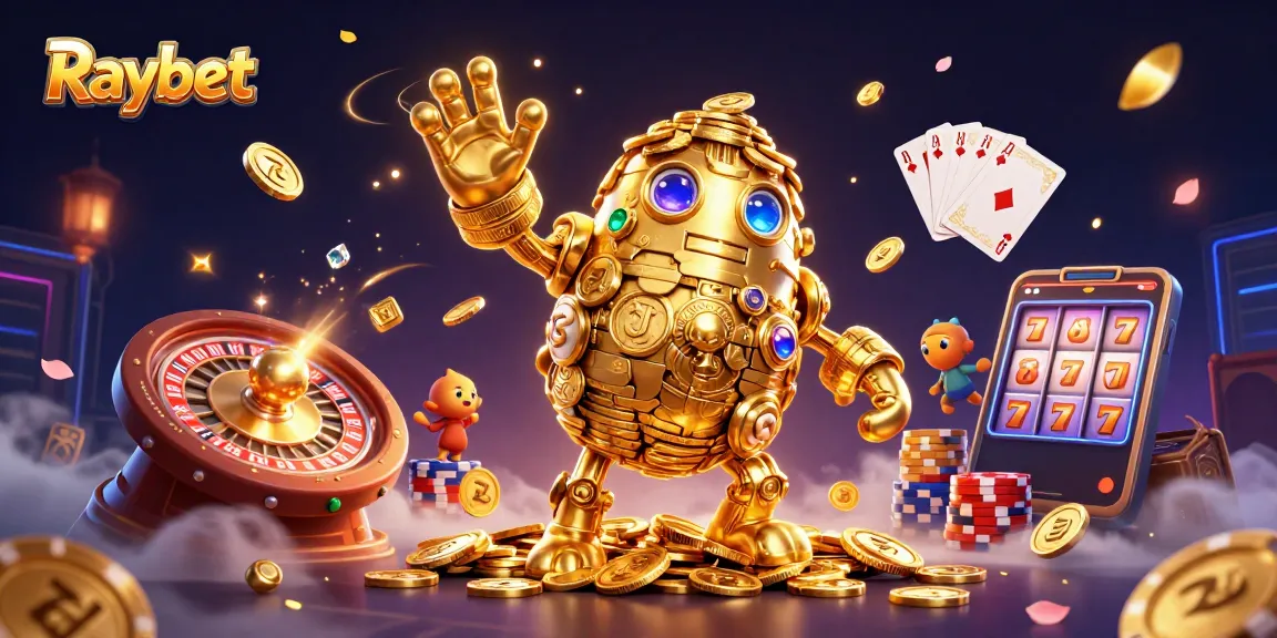 Experience winning moments at Raybet with vibrant casino games and rich visual elements.