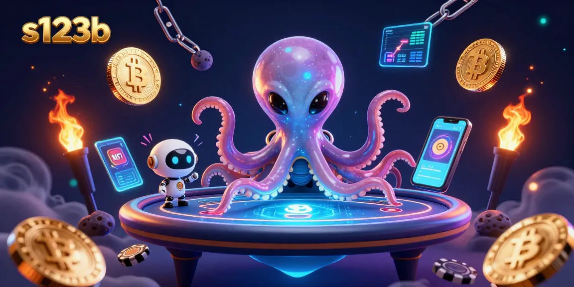 Experience gaming excitement with s123b’s dynamic alien poker scene and crypto elements.