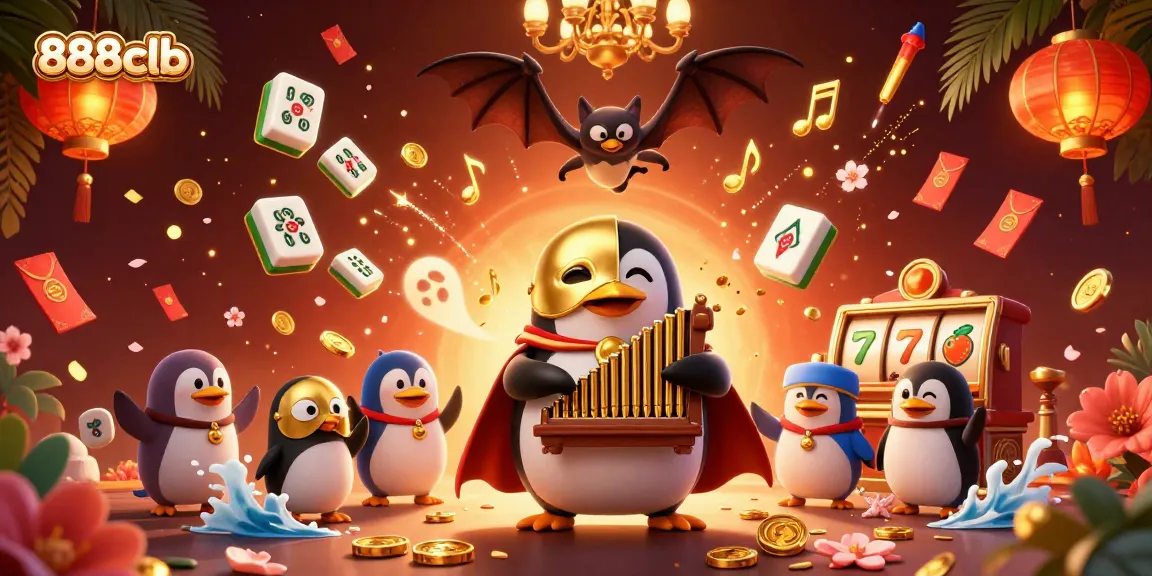 Engage in thrilling gameplay at 888clb with golden coins cascading in a vibrant casino atmosphere.
