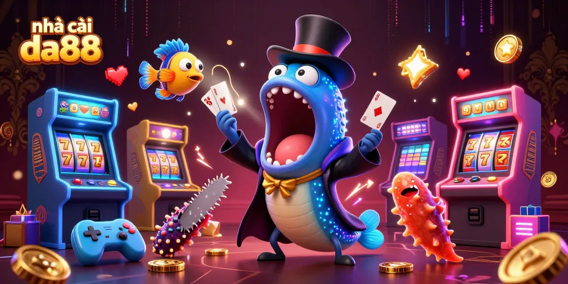 Play exciting games at nhà cái da88 with vibrant 3D visuals and engaging magic-themed elements.