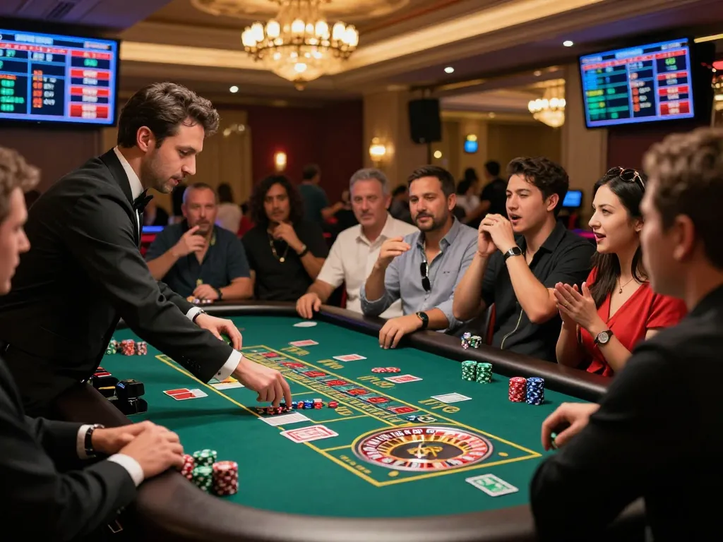 Exciting live casino gaming at https://bong99.pro/ with a professional dealer engaging players at a roulette table.