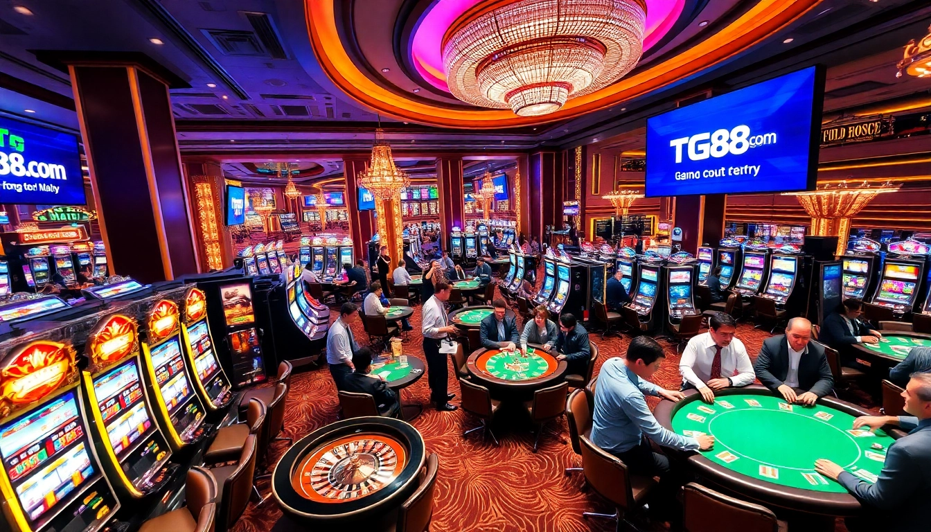 Experience the thrill of winnings at TG88 com with vibrant casino games and enthusiastic players.