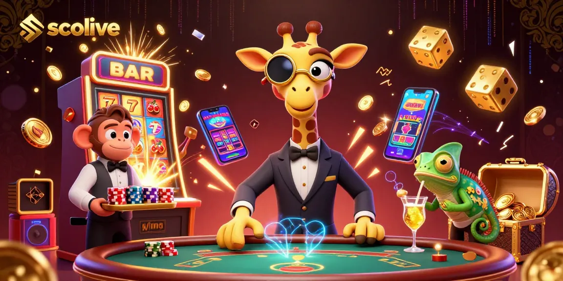 Socolive showcases live sports streaming quality with exciting casino elements and vibrant illustrations
