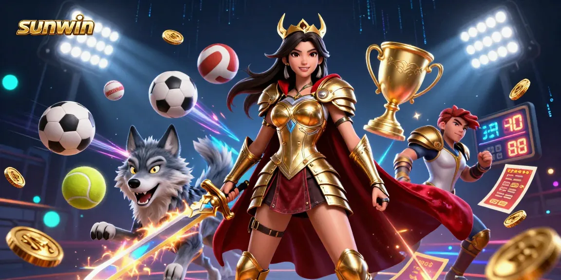 Join sunwin on an exhilarating gaming adventure with vibrant sports elements and dynamic energy!