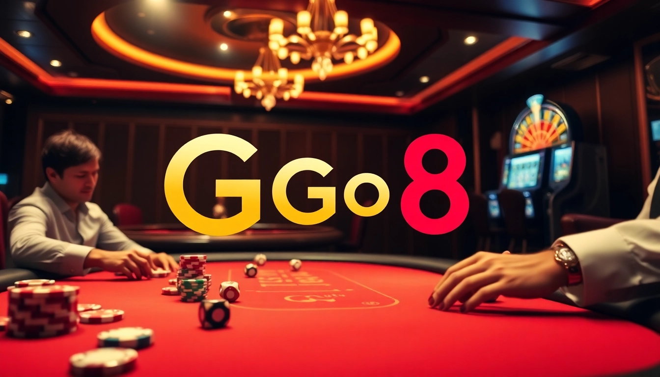 Go8 casino players enjoy high-stakes poker with vibrant tables and thrilling jackpots.