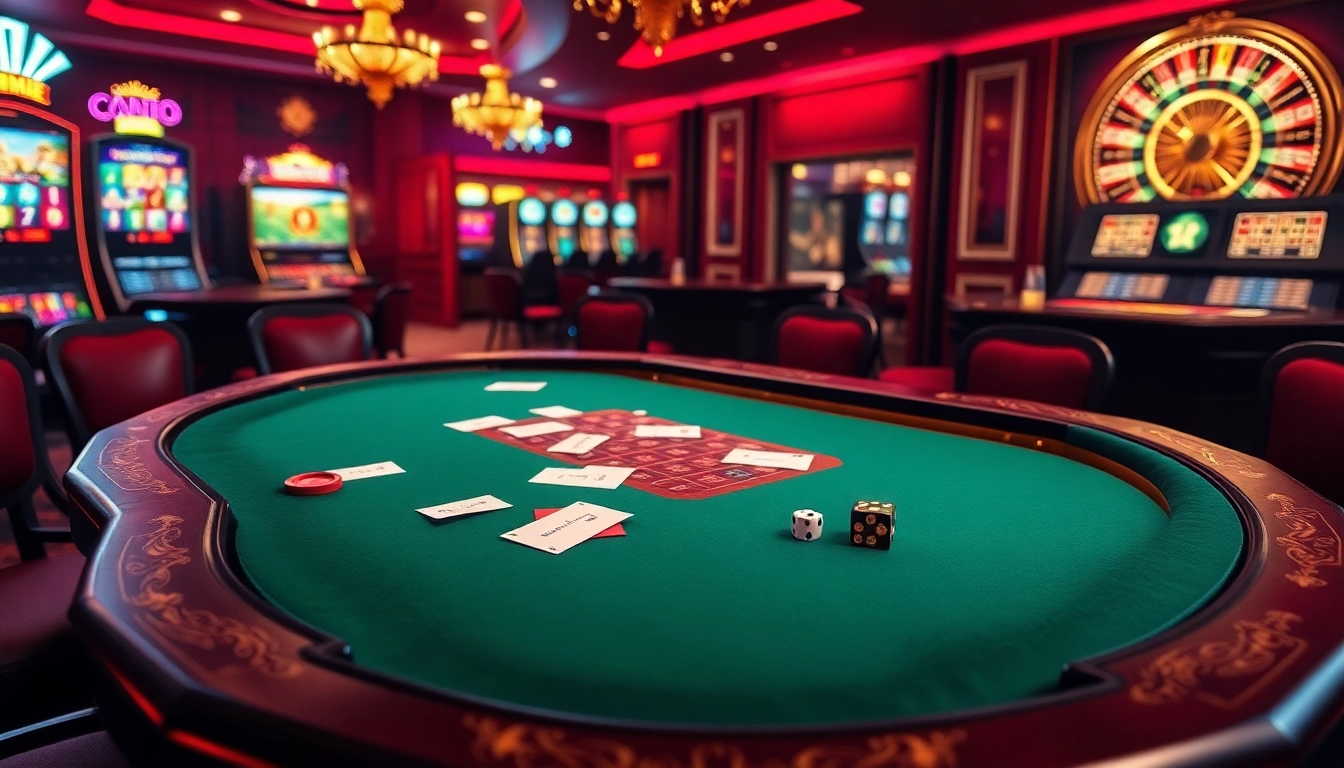 Experience thrilling gameplay at https://nk88s.net/ with a vibrant online casino scene showcasing poker and slots.