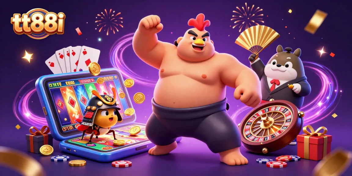 Experience the thrilling game world of tt88i with dynamic characters and vibrant casino elements